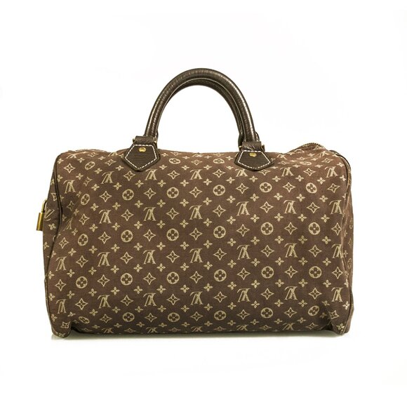 LOUIS VUITTON Speedy 30 Monogram Idylle Mini Lin Satchel Bag Shoulder Bag - Picture 1 of 9